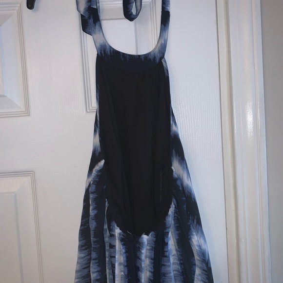 NWOT, Kaari Blue Halter Dress, Size XS - Picture 5 of 7